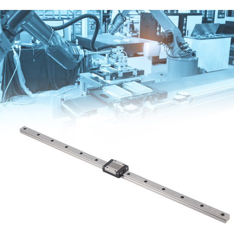Rail de guidage linéaire MGN15500 mm pour équipements d'automatisation industrielle (1/5)