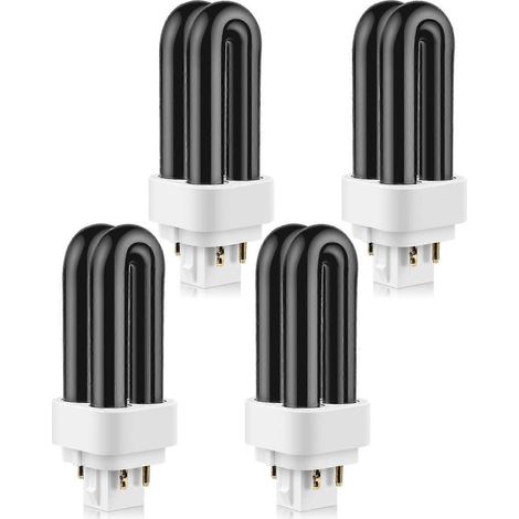 2024 Lot de 4 ampoules de rechange 41050 7W pour Dynatrap DT1050 DT1100 DT1250, ampoules de rechange en forme de U pour une surface de 0,2 hectare (1/2 acre). (1/5)