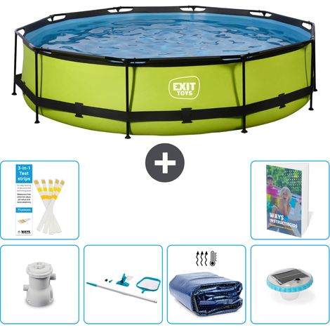 Exit Pool Rund - 360x76 cm - 7-teilig S305