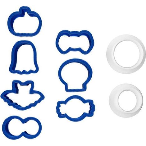 pièces pour une bague créative, ustensiles de pâtisserie d'Halloween, faciles à nettoyer, pour enfants (1/5)