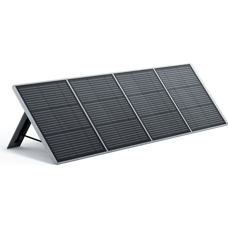 AFERIY 200 W faltbares tragbares Solarpanel, 23 % Wirkungsgrad, IP65, MWT-Technologie, 4 verstellbare Halterungen, MC4-Kabel