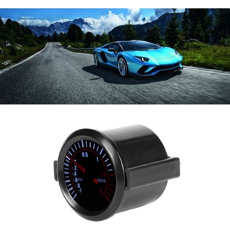 Manomètre turbo universel 12 V 52 mm/2,05 pouces avec fonction d'avertissement modifiée (1/4)