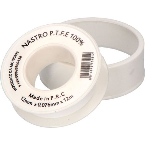 Ruban Téflon 12 mm x 12 m 76 microns