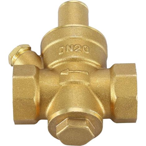 Pressure Reduction Valve, Pressure Reducer, Water Pressure Limiter 3/4 Brass Pressure Reducing Valve 1.6cm (1.6MPa) (1/5)