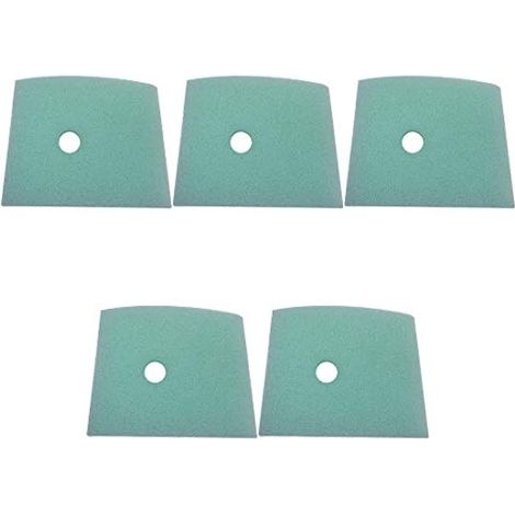 Compatible avec 537186301 Kit de 5 filtres à air pour Husqvarna 223R 322C 322L 123L 223L 322R 323P4 325E 323L 323RJ 325CX 323HE3 X Series 325HDA55X 325HDA65X 325HE3 Pièce de débroussailleuse (1/4)