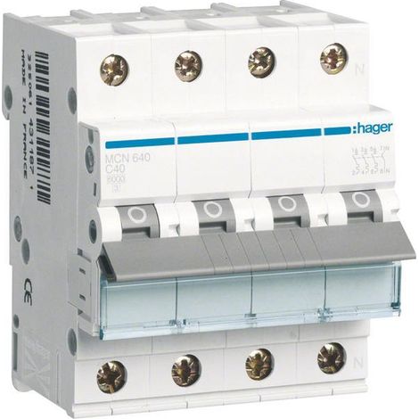 Hager HAGER MCN640 Interruttore modulare 40A bianco