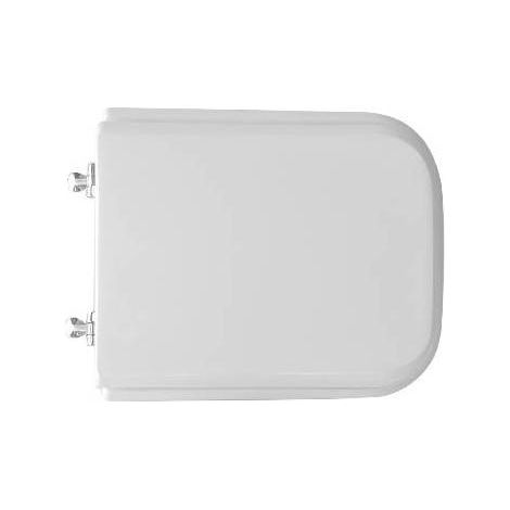 Asiento de inodoro para jarrón GSI Adda ancho 32 cm bisagras oblicuas fijas