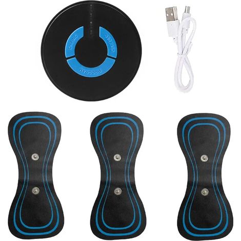 Mini masseur de cou portable électrique, confortable et intelligent, bâton de massage cervical pour soulager les douleurs musculaires et les méridiens-AquaForge