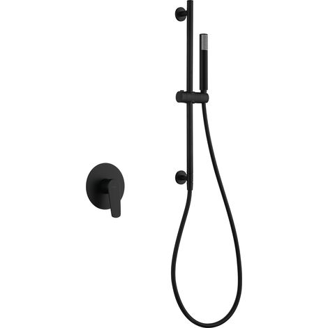 IMEX SMZ044/NG BELGICA Conjunto Monomando Ducha Negro - ref: SMZ044/NG (1/2)