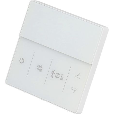 Intelligenter Wi-Fi-Thermostat für Fußbodenheizung/Heizkörper, Sprachsteuerung, Timer, Fernsteuerung per App, weiß, 90-240 V, 16 A, Modell RSH-TM011. (1/5)
