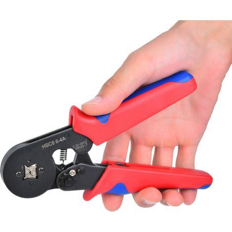 HSC8 64A Selbstjustierende Ratschen-Crimpzange, Ratschen-Crimpzange 0,2510 mm AWG237 (1/5)