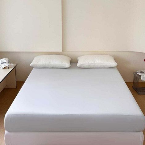 Drap Housse 180 x 200 en Coins Élastiqués pour Matelas de 30 cm Haut Tissu Anti-Acarien Hypoallergénique De Haute Qualité Doux et Durable Lavable en Machine