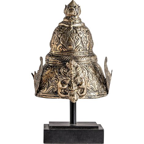 Sculpture Déco Art Bronze Chic - Doré patiné effet ancien (1/3)