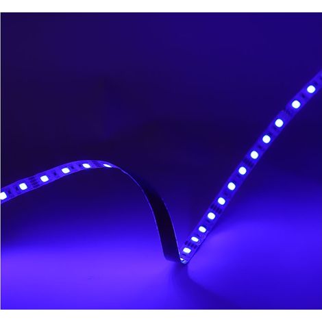 Bandeau LED RGB 5 m 60 LED/m 9W/m IP54 - 12V Miidex Lighting® (1/10)