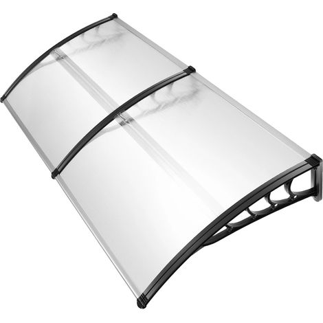 Türvordach, transparentes Design, wetterfest, klar (1/2)