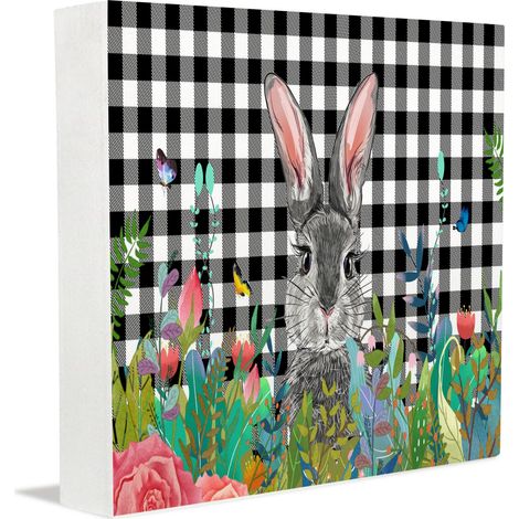 Cadre photo commémoratif, décorations de Pâques pour la maison, plaque en bois pour employés de bureau, accessoires de bureau décoratifs de style campagnard (1/5)