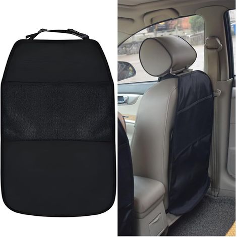2 Pièce Protections Dossier De Siège Voiture, Organiseur Siege Auto, Organisateur Étanche De Voiture pour Imperméable Et Saleté, Universel Protections De Sièges Arrière Voiture(67×43.8cm) (1/5)