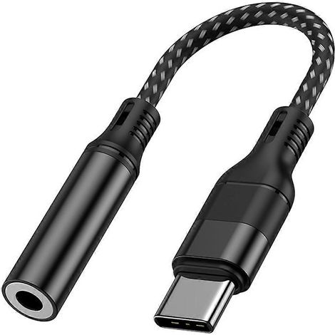 Adaptateur pour casque USB-C, adaptateur USB-C vers AUX, accessoires d'interface audio USB (1/5)