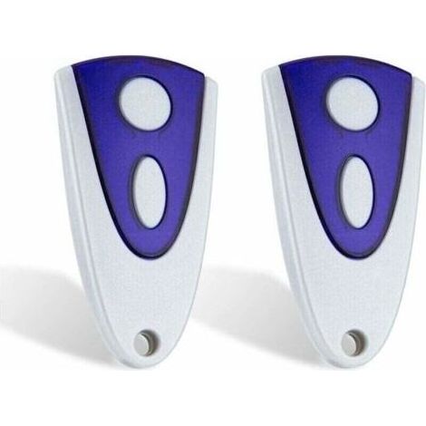 Lot de 2 télécommandes de porte de garage compatibles avec Novoferm Novotron 502 MAX43-2 Novotron 512 MIX43-2 433,92 MHz (1/3)
