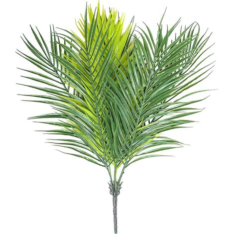 Feuille Artificielle - Plante Tropicale Fausse - Décoration Jungle Pour Fête Maison Zoo - Hauteur 50 Cm - 9 Feuilles - 1 Pièce (1/5)