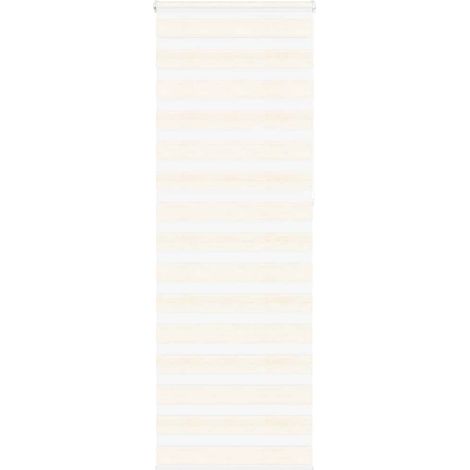 Doppelrollo Marmorbeige 80x230 cm Stoffbreite 75,9 cm Polyester