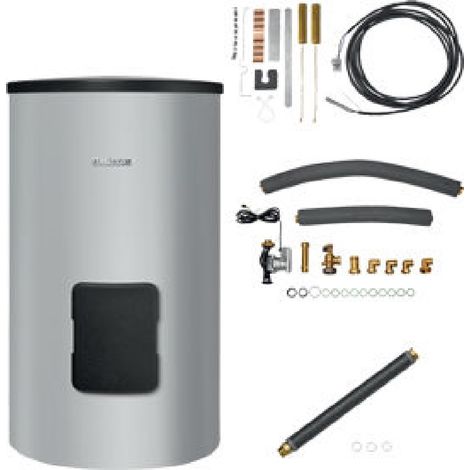 Buderus Logaplus M SH180 SH180 silber, BCC27 HE,Ergänzungs-Set - 7739624099 von Buderus