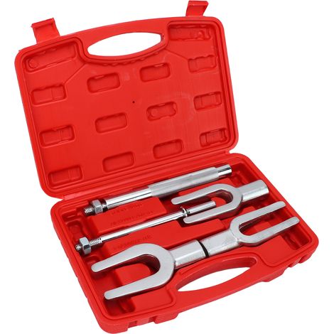 Lot de 5 outils dépose rotule et biellette en acier universel extracteur bras Pitman fourches pour voitures et camions légers (1/5)