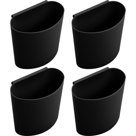4 Pièces Gobelets à Suspendre, Panier de Rangement à Suspendre, Porte-Crayons à Suspendre, Seau de Rangement (1/4)