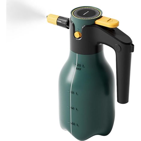 Pulvérisateur à mousse – Distributeur de mousse Pulvérisateur de savon de voiture rechargeable, outil d'arrosage portable de 2 L, bouilloire de pulvérisation portable pour voiture, camion, fenêtre (1/5)