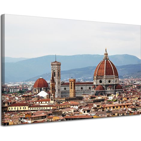 Tableau sur toile Architecture Florence 120 x 80 cm