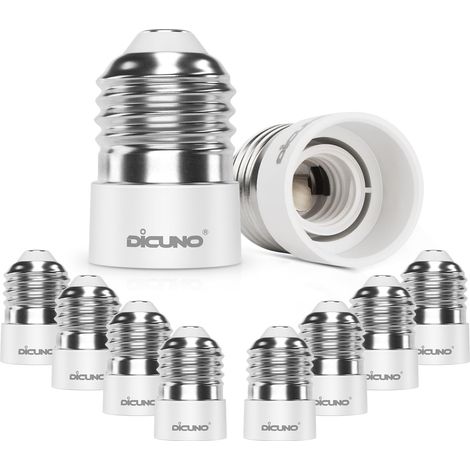 E27 vers E14 Adaptateur de douille, Douille de lampe, Lot de 10 (1/5)