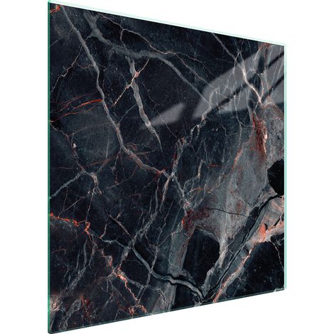 PLACA PROTECTORA DE VIDRIO PARA ESTUFA 50x52 MÁRMOL (1/5)