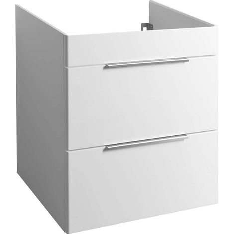Bruckner Neron - Mueble lavabo 576x64x45 cm, 2 cajones, blanco 500.117.0 (1/2)