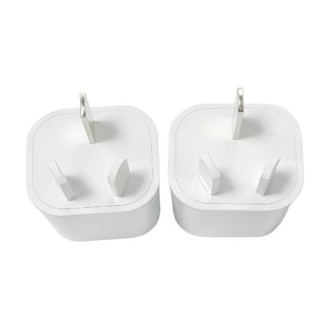 Adaptateur de prise de terre - Lot de 2 adaptateurs de voyage pour plots de mise à la terre, multiprises, prises de voyage et convertisseurs (1/5)