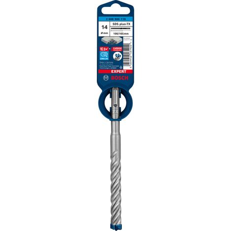 BOSCH-A PUNTA SDS PLUS-7X EXPERT 14X100/165 MM