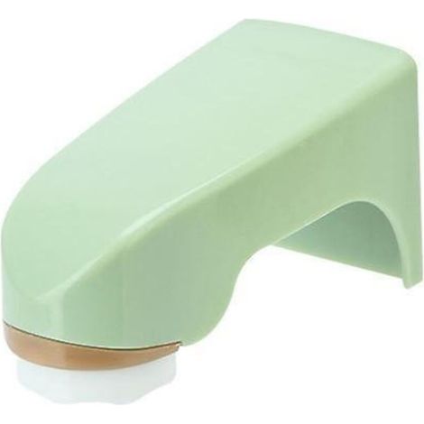 Porte-savon à ventouses vert et rose pour salle de bain, sans perçage (1/5)