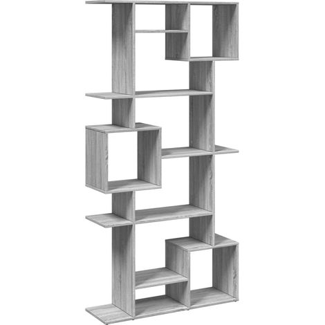 Maison Exclusive - Bücherregal Grau Sonoma 92x29x188 cm Holzwerks
