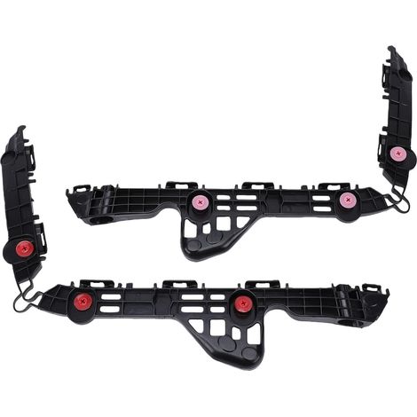 Rear Bumper Support Bracket Set, Left and Right Bumper Retainer Brackets in High-Strength Plastic for Automobiles (1/5)