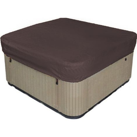 Couverture De Piscine Carré - Bâche Solaire 207x207x30cm - Protection UV Pour Spa Extérieur - Avec Cordon Élastique (1/5)