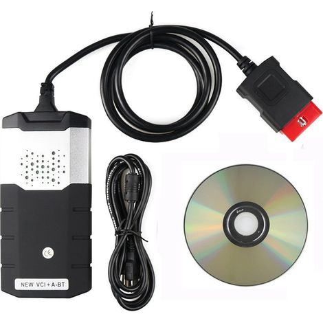 Diagnostic Automobile - Outil Diagnostic - Double Carte - Connexion Bluetooth - Logiciel CARS TRUCKS GEN - Pour Voitures Camions Autobus Remorques - Version 2021.11 - 1 Pièce (1/5)