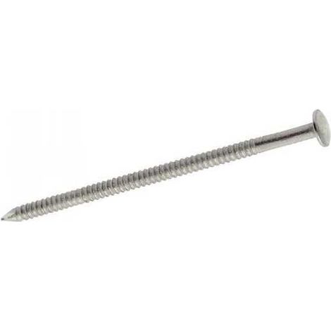 Chiodo acton punta anellata inox a2 2,3 mm 25 mm (1/2)