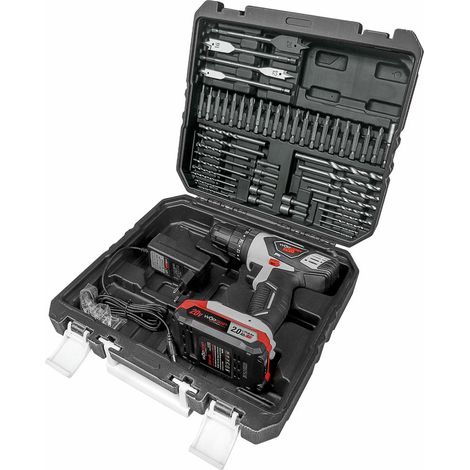 Taladro Percutor Worgrip 20V 1 Batería 2.0Ah 50 Accesorios (1/7)