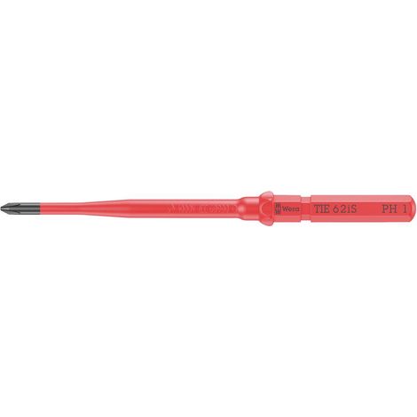 Wera Kraftform Kompakt VDE 62 iS PH 1 x 157 mm TIE pour électricien cruciforme Lame interchangeable 2.5 mm PH 1 (1/4)