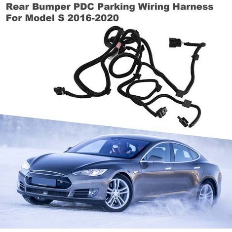 1004421-04-T002 Kabelbaumsensor für die hintere Stoßstange, passend für Tesla Model S (2016–2020). (1/4)