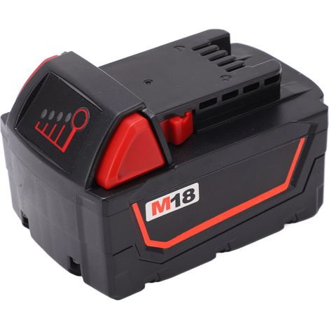 Batterie de remplacement 18V Miwage avec indicateur de charge, batterie lithium-ion pour outil sans fil, compatible série M18, 4000mAh, livrée avec batterie (1/5)