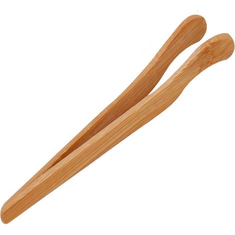 Pince en bambou pince à grille pain cornichons thé (1/5)
