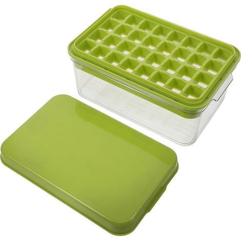 à Glaçons pour Congélateur avec Couvercle, Grand Modèle Vert (1/5)