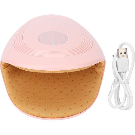 Pinceau électrique sans fil pour massage des mains, thérapie par compression chaude réglable, soulagement de la douleur, rose (1/5)