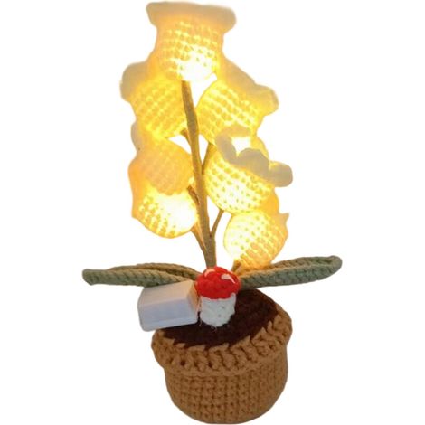 Regalo di fiore eterno, pianta in vaso - 1 (senza luci)