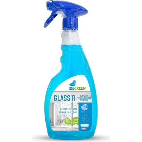 IDEGREEN - Glass'r - Nettoyant vitre PAE - 750ml - X6